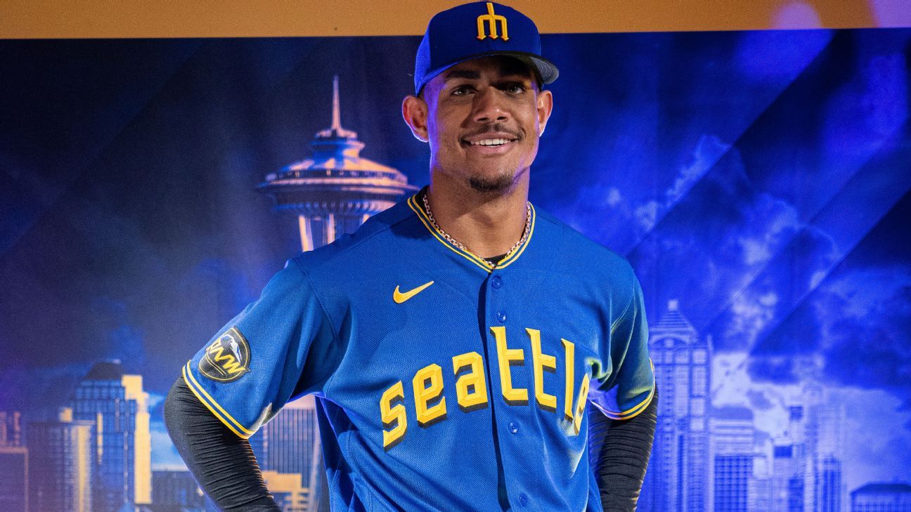 Seattle Mariners unveil new City Connect jerseys