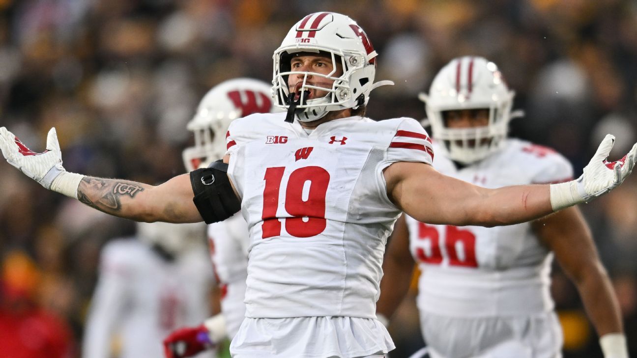 2023 NFL draft - Steelers continue trend of drafting brothers with  Wisconsin LB Nick Herbig - ESPN