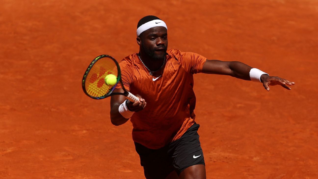 Frances Tiafoe channels LeBron James with his celebrations at