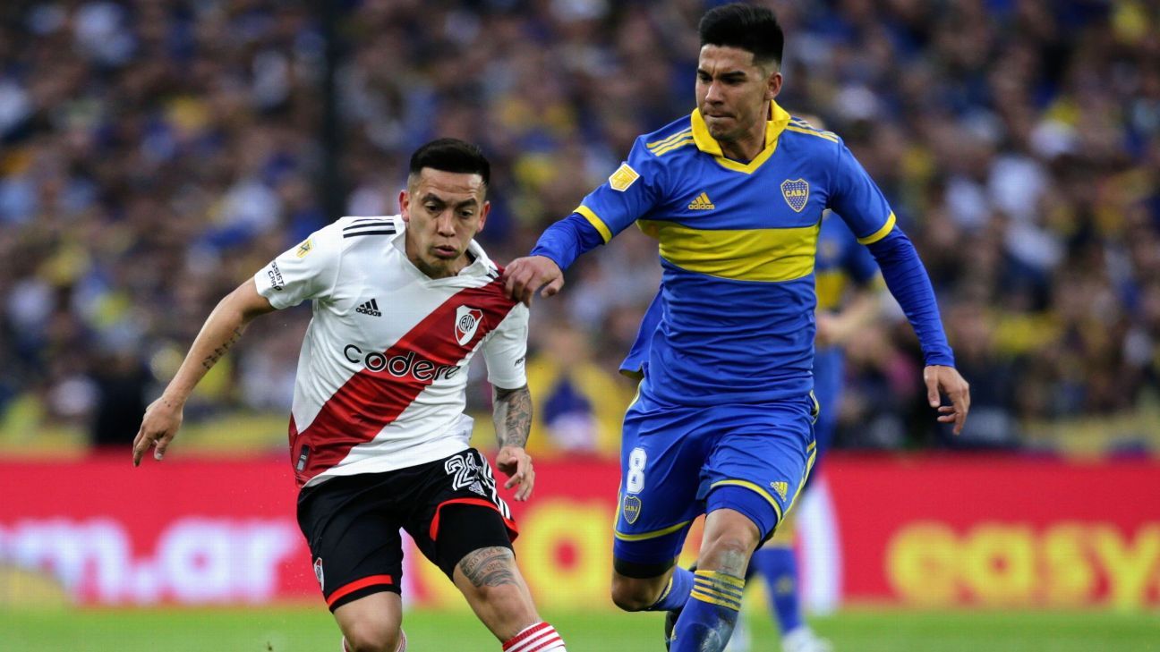 Números y estadísticas del Superclásico entre River y Boca ESPN