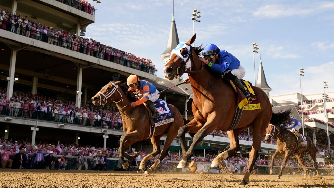 Pretty Mischievous holds on to win Kentucky Oaks