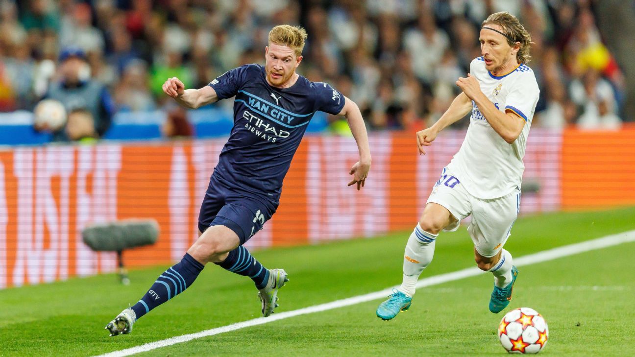 Le Real Madrid proche de l’histoire de la Ligue des champions contre Manchester City – Luka Modric