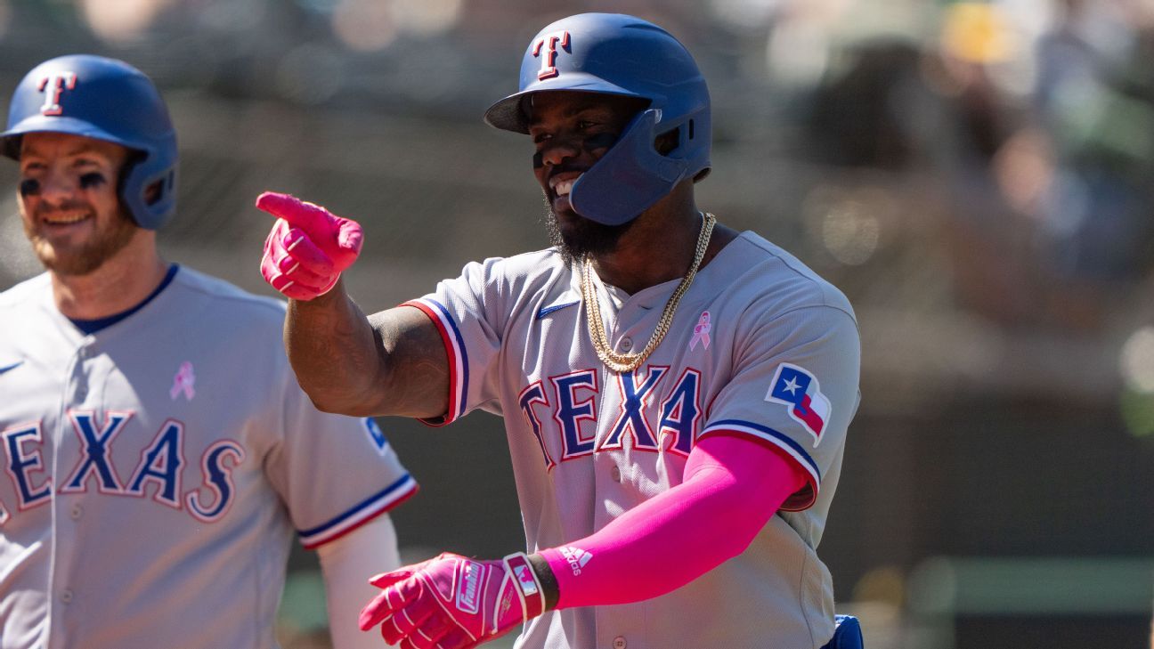 Adolis Garcia injury: What happened to Adolis Garcia? Rangers All-Star  exits game vs. Rays early