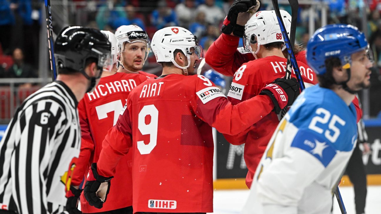 Swiss roll to third straight shutout win at worlds