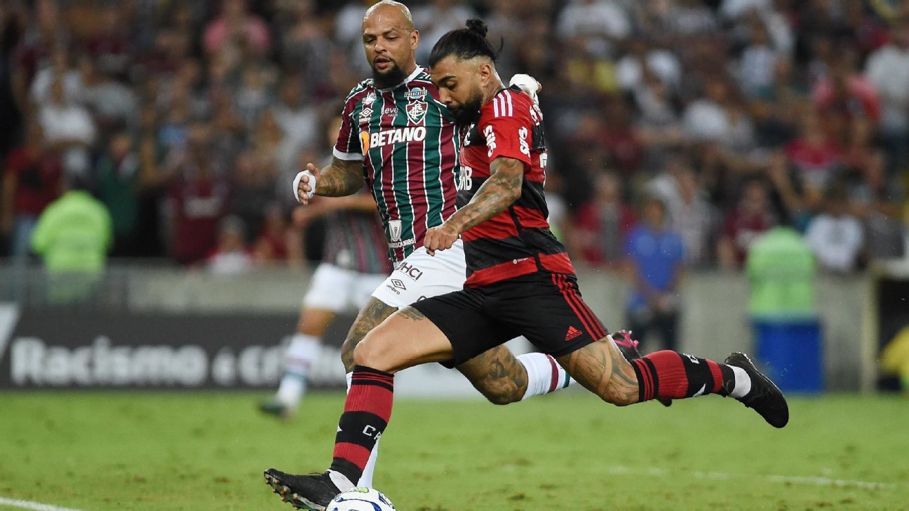 Felipe Melo disparó y provocó a los hinchas de Flamengo: “Eres mi suplente”.