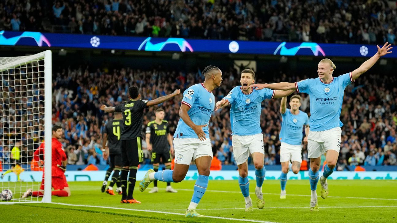 Manchester City in Champions League final after Silva leads rout