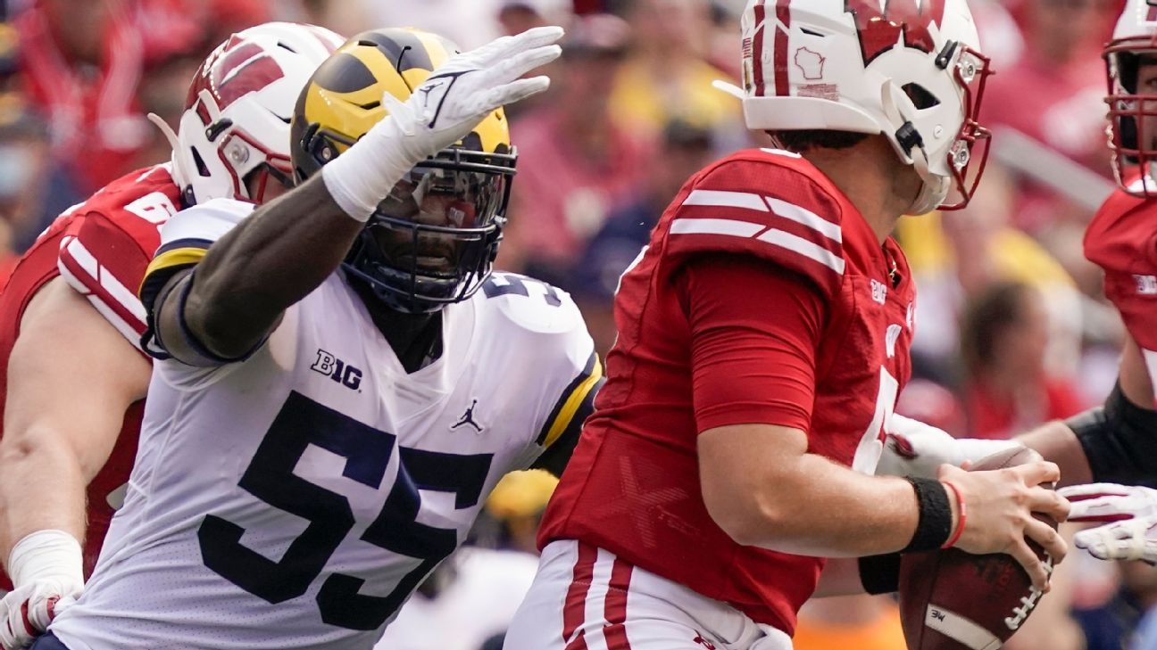 Why the Ravens' David Ojabo can't wear 55, but he's not looking back ESPN Baltimore Ravens