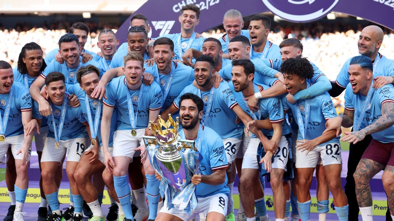 Manchester City tricampeão da Premier League - Dibrou Sports