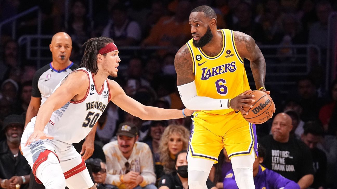 Los Angeles Lakers 2023-24 NBA Depth Chart - ESPN