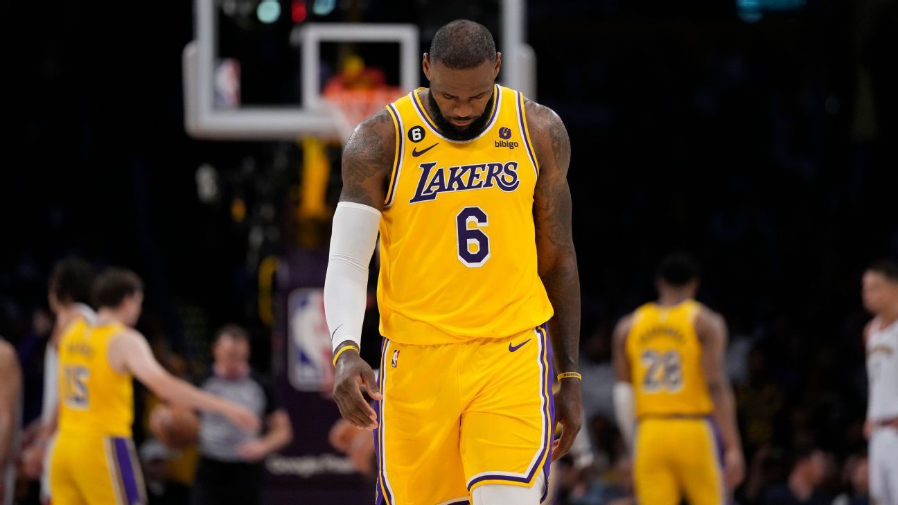 LeBron James could think about moving to a new team if the Lakers