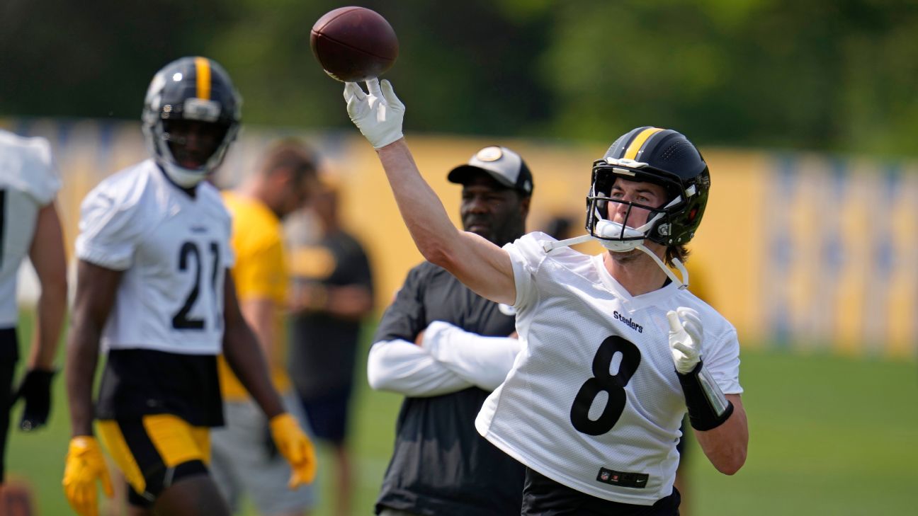 Steelers training camp preview: Can Kenny Pickett take more steps? - ESPN -  Pittsburgh Steelers Blog- ESPN