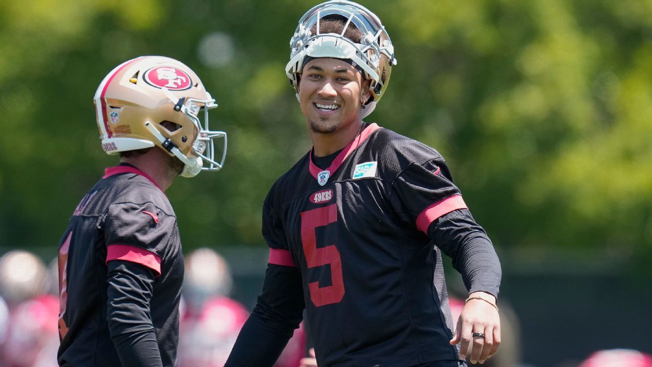 49ers trade quarterback Trey Lance to Cowboys, AP source says