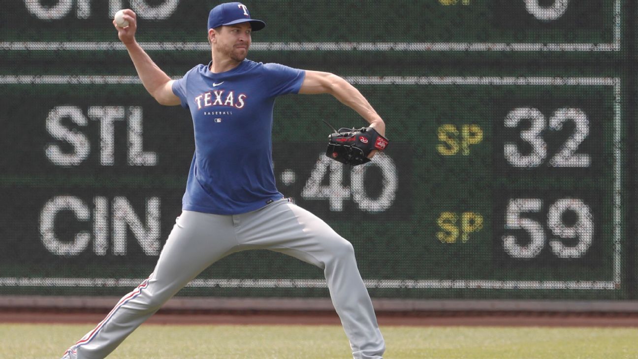 Jacob DeGrom Throws 2nd Bullpen With Texas Rangers  Behind The Scenes of  2023 Spring Training 