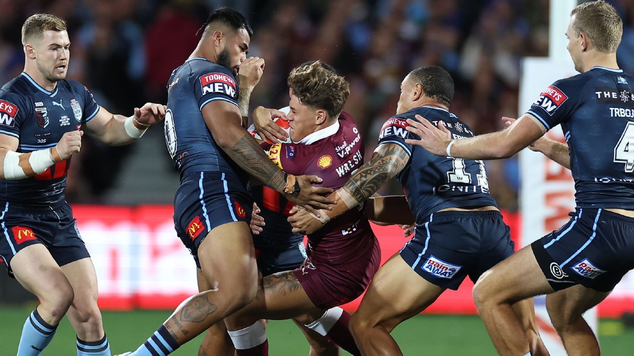 State of Origin 2023 Game 1 Slater's bold Maroons selection calls ...