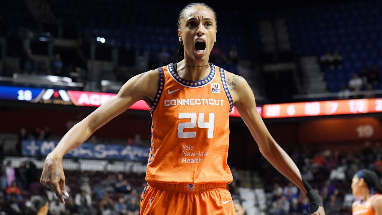 Sun's DeWanna Bonner sets franchise single-game record with 41 points - ESPN