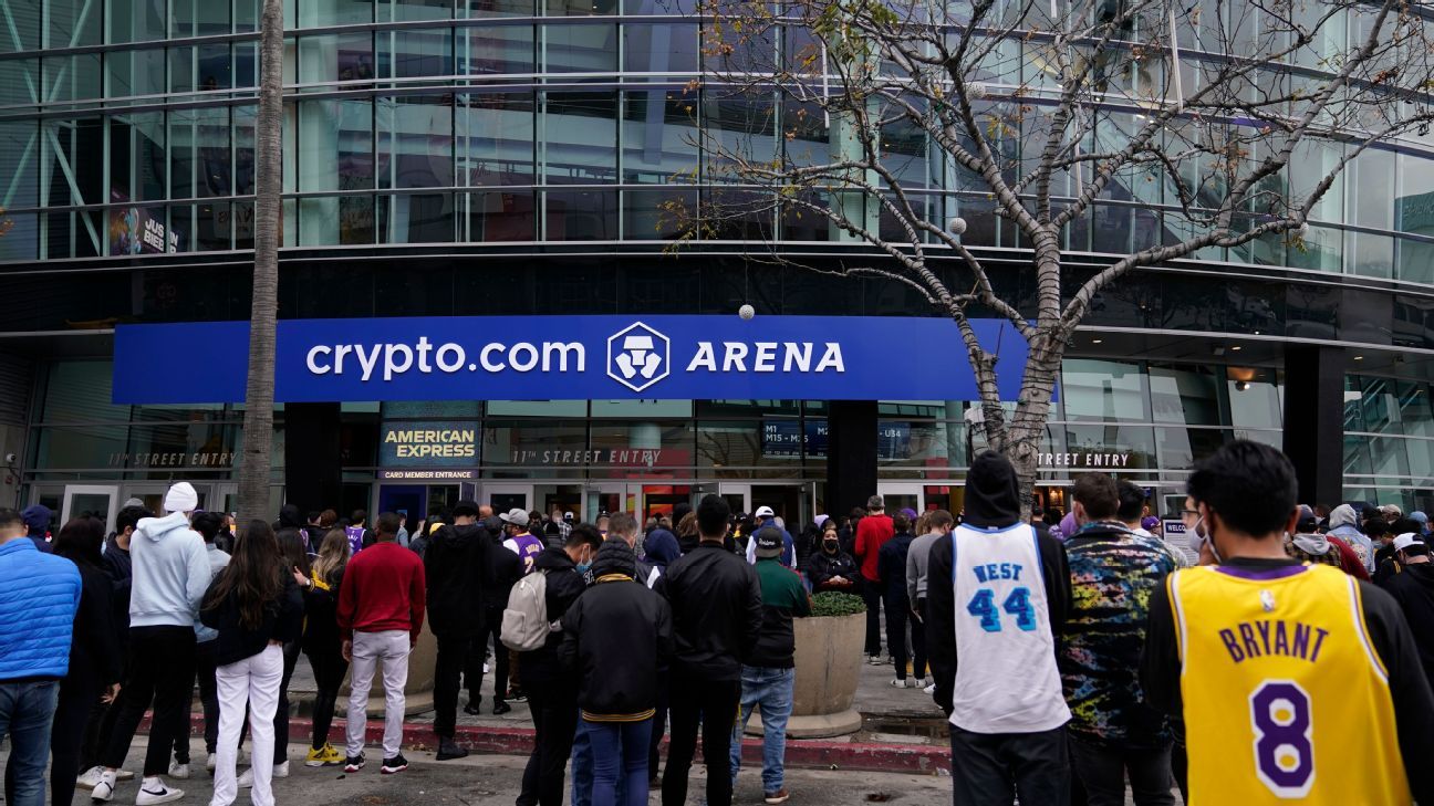 crypto.com arena loses naming rights