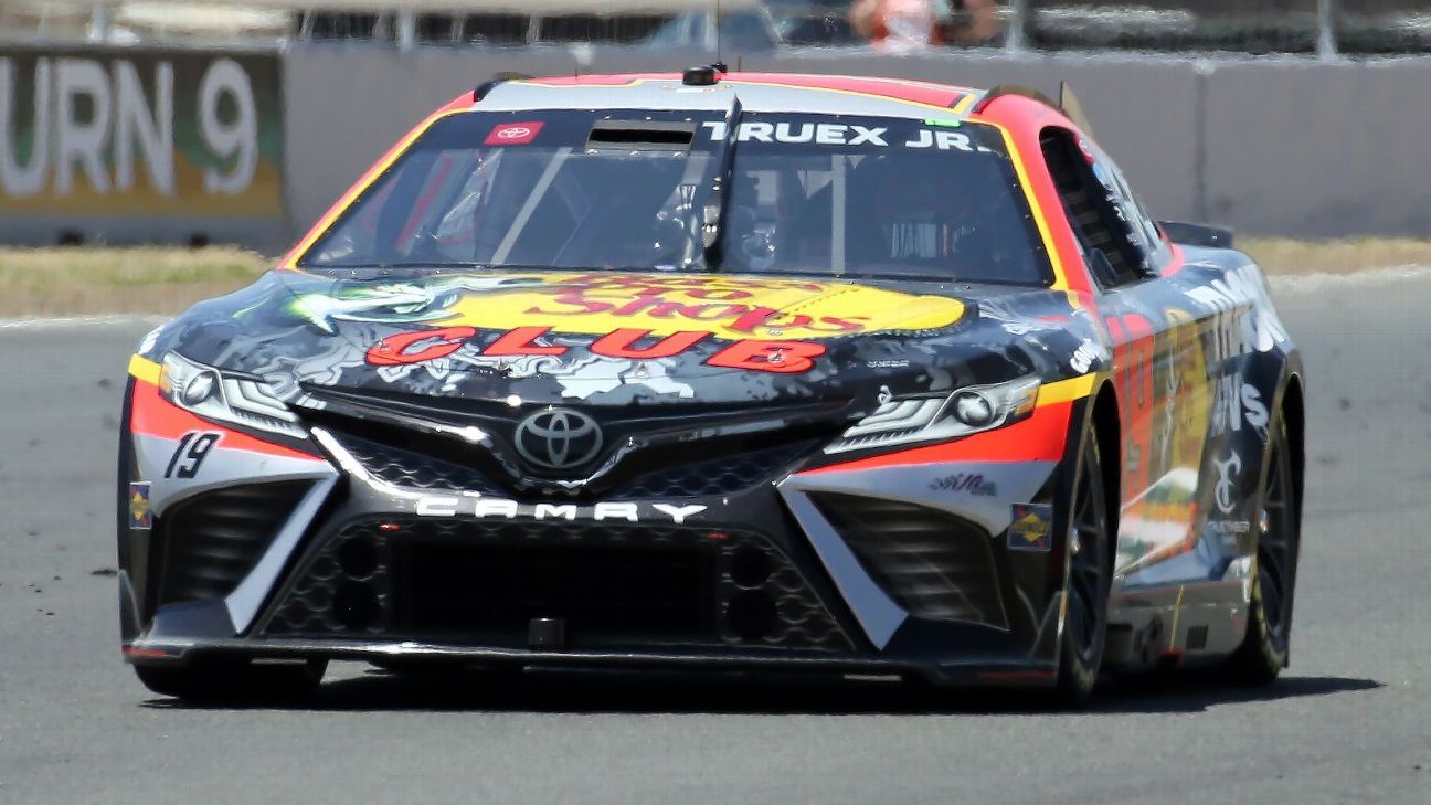 ‘Never give up’: Truex continues comeback with Sonoma victory