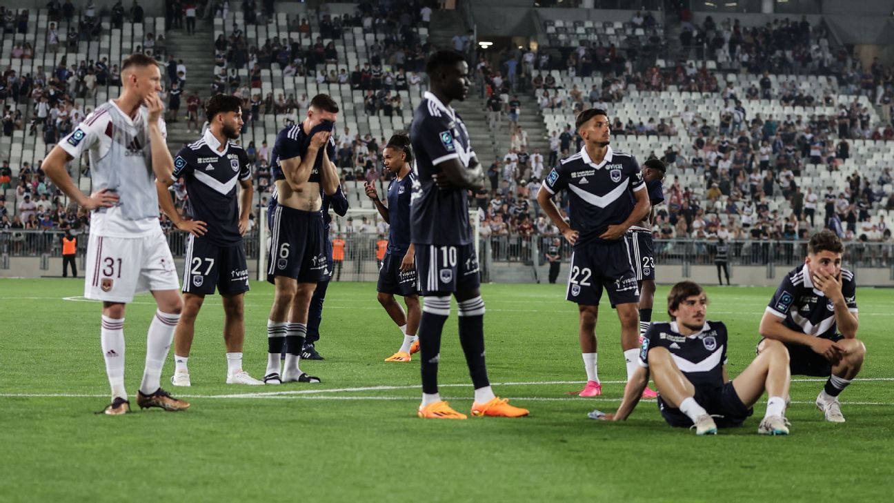 Bordeaux: from Champions League to the French third tier in 12 years, Bordeaux