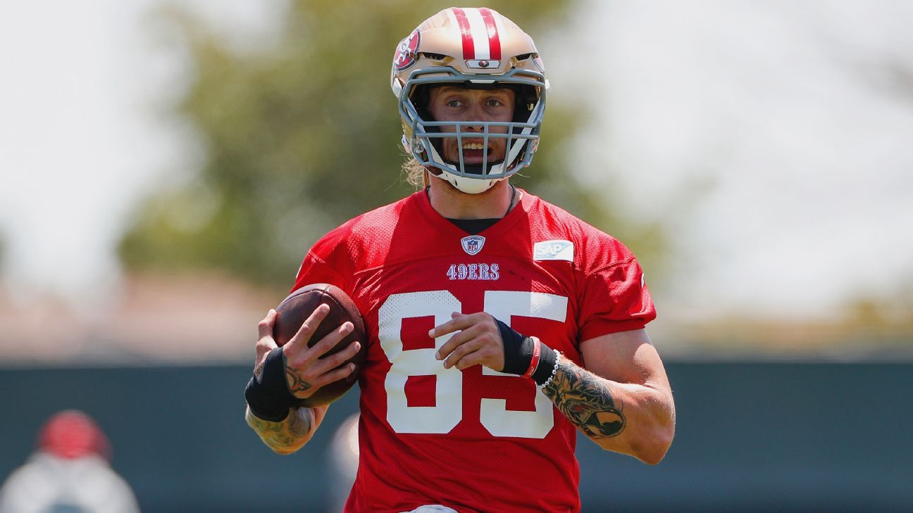 George Kittle of the San Francisco 49ers Is One of Many Residents Without  Power - The New York Times