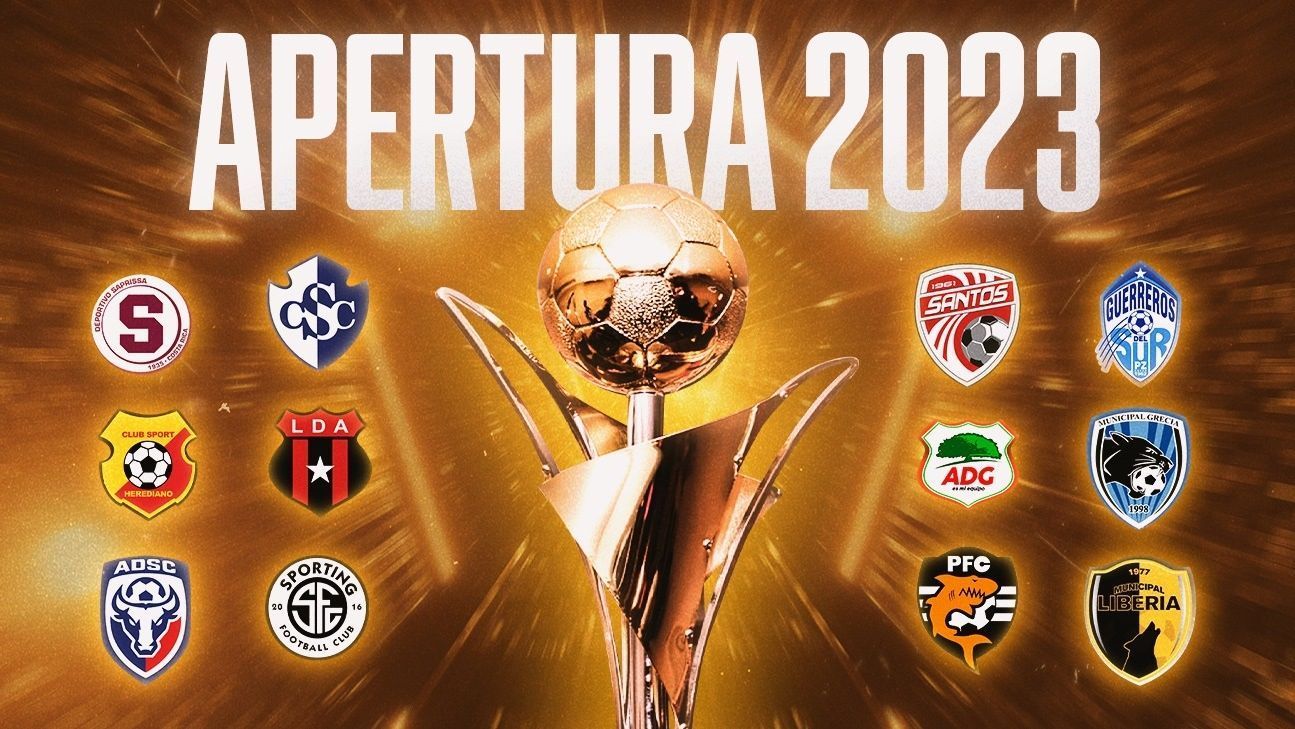 Las fechas imperdibles del Apertura 2023 en Costa Rica ESPN
