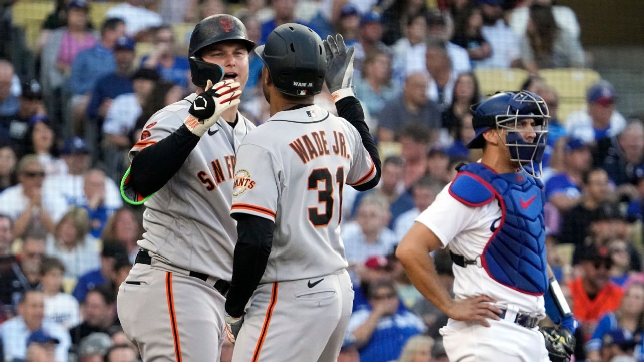 Giants' 15-0 rout of slumping LA matches worst home shutout loss in Dodgers'  history - The San Diego Union-Tribune