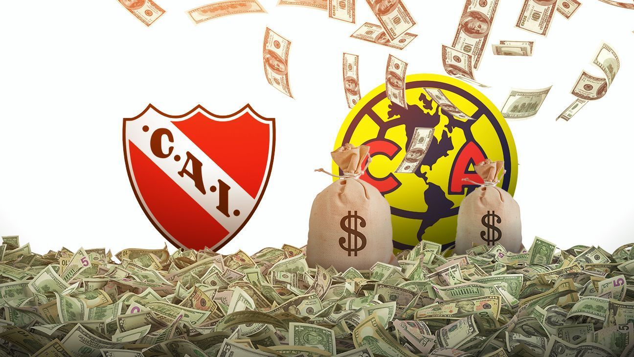 Independiente anunció que ya pagó el primer millón de dólares de la deuda  con el América de México - LA NACION
