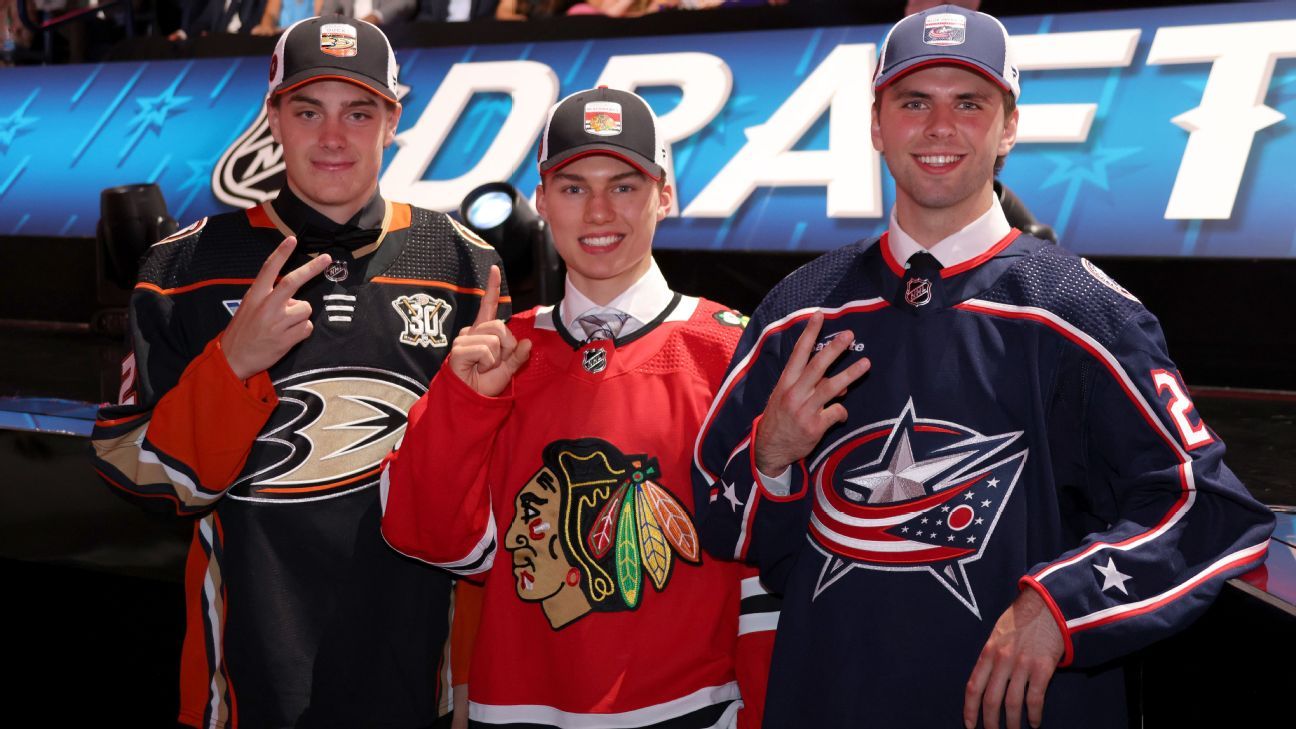 NHL Draft picks 2022: Complete results, list of selections from