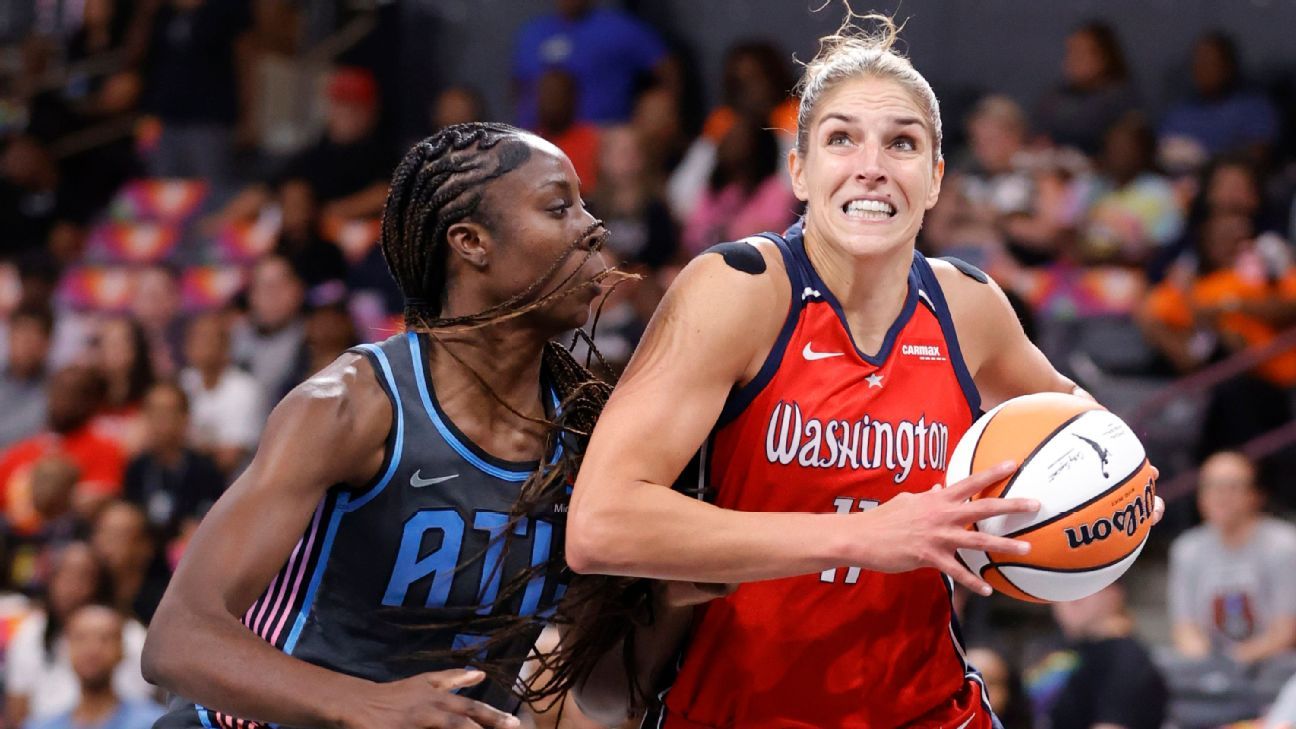 Mystics' Elena Delle Donne (ankle) probable for Fri. vs. Fever - ESPN