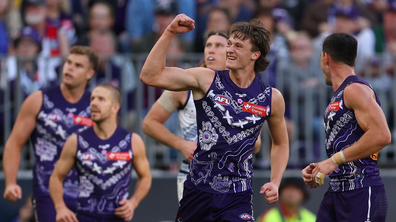 AFL Fremantle Dockers youngster Jye Amiss signs long-term extension ...