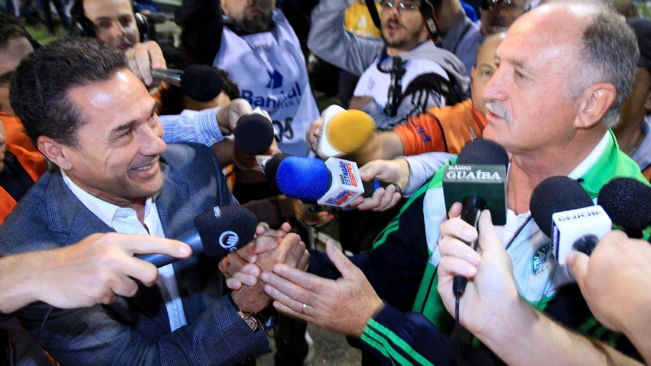 Felipe Melo sai em defesa de técnicos brasileiros e exalta Luxemburgo e Felipão: 