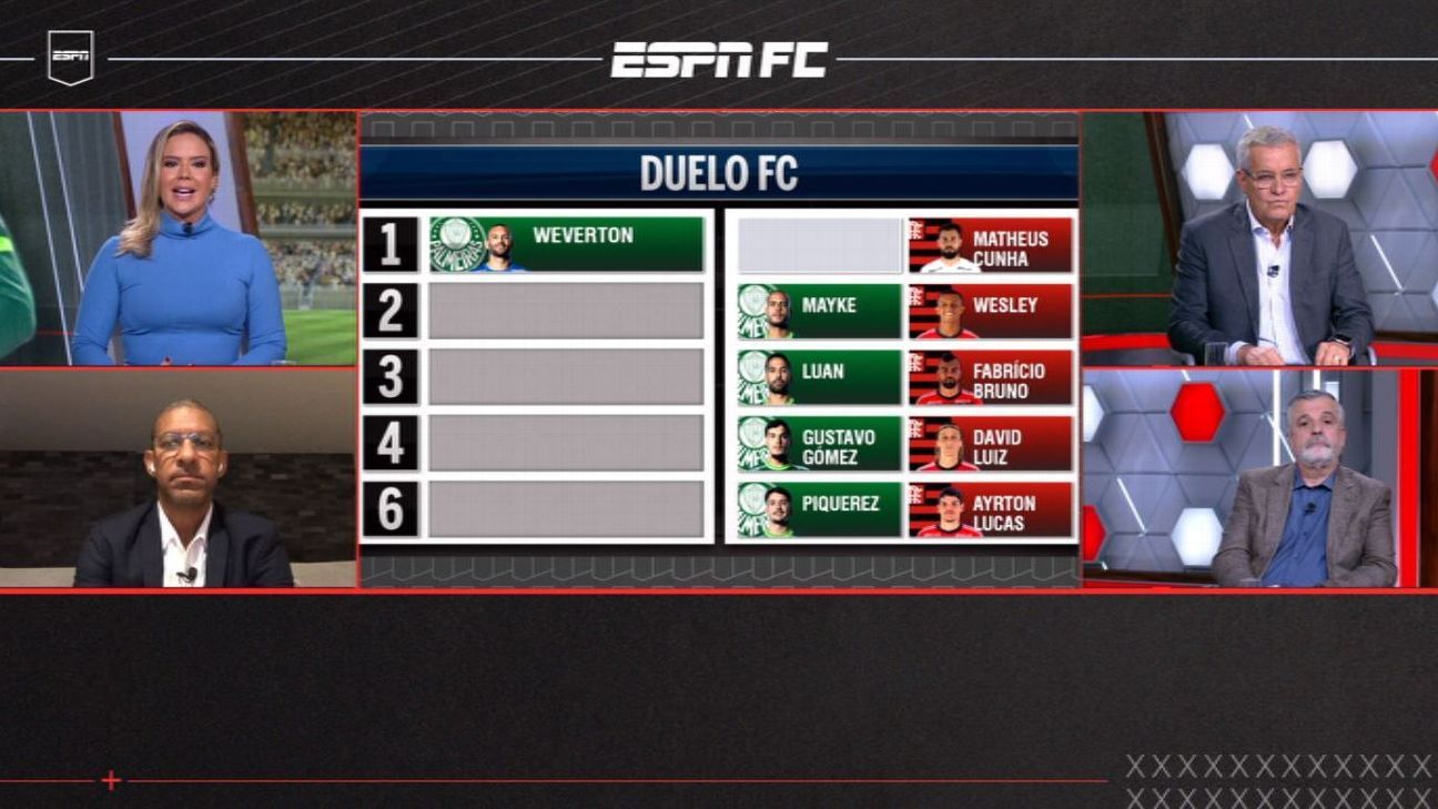 ESPN FC bundled the “selection” with players from Palmeiras and Flamengo;  look