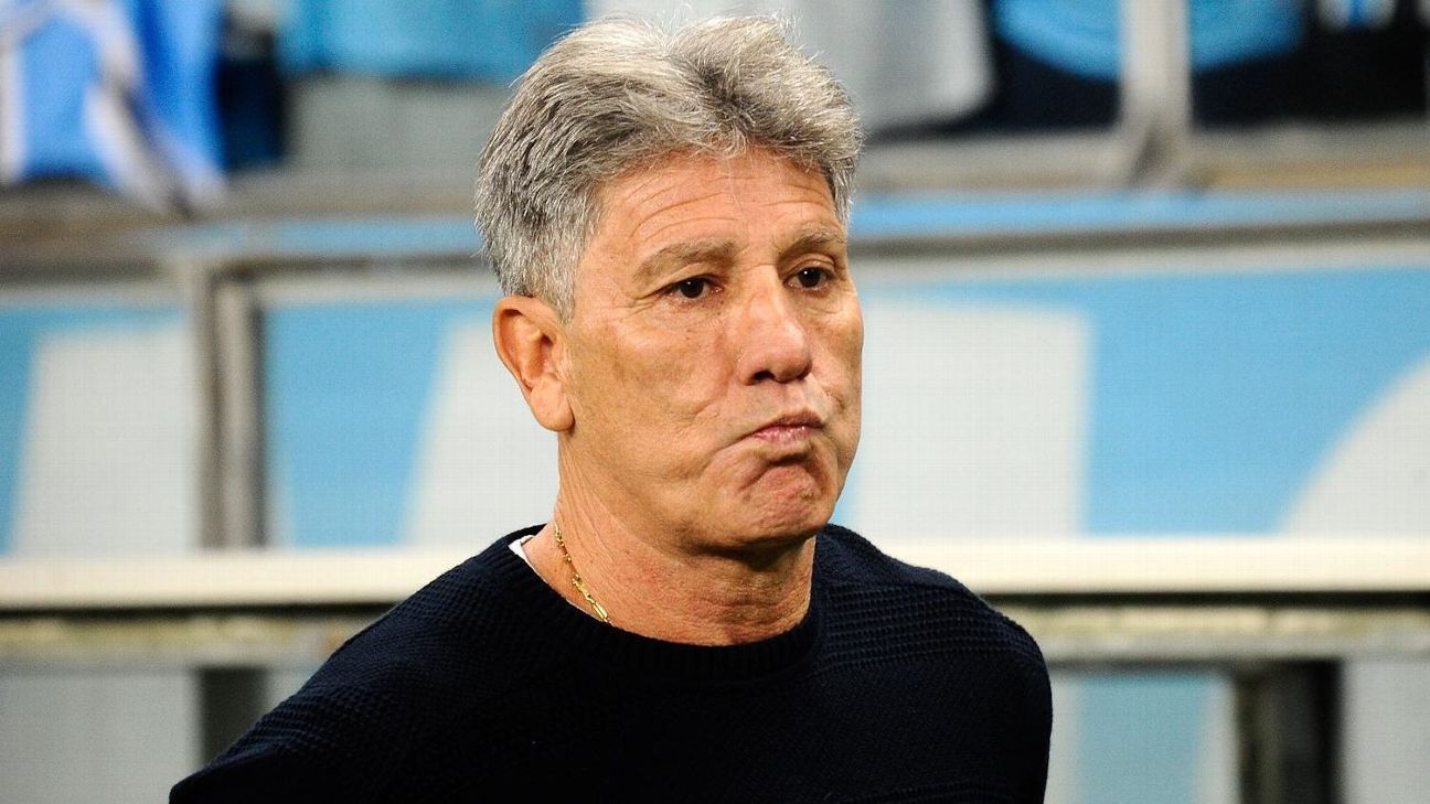 Renato se revolta com pergunta sobre folgas no Grêmio e desafia técnicos da Série A