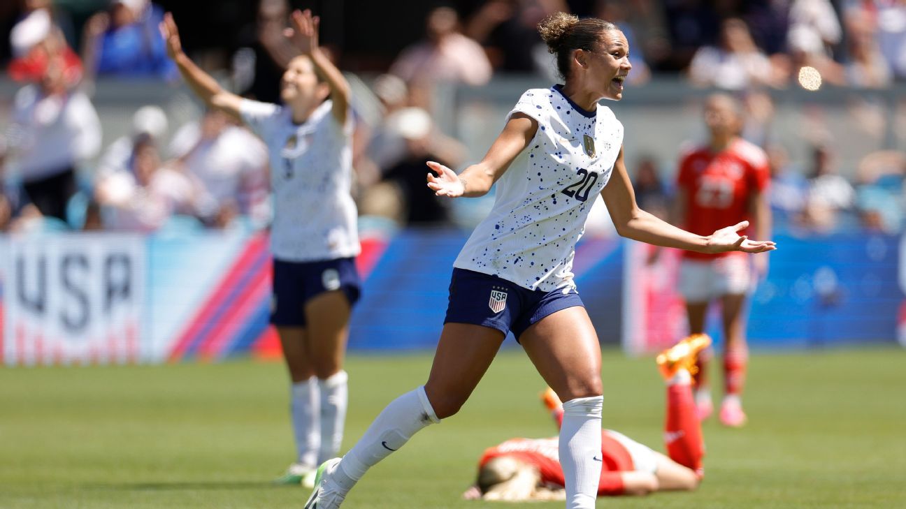 La estrella en ascenso Trinity Rodman inspira a la USWNT y elogia la conexión con Sophia Smith