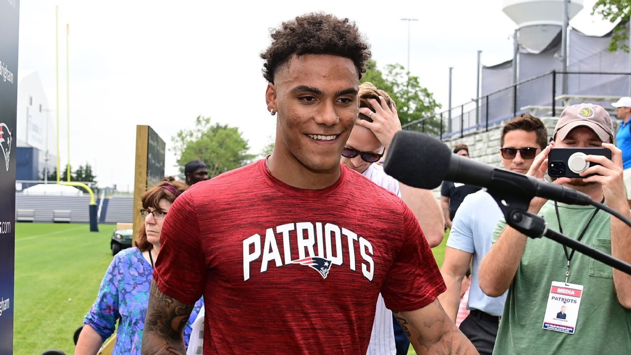 As rookies report, Patriots top pick Christian Gonzalez eyes