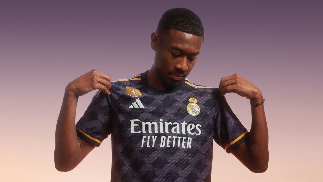 The adidas x Real Madrid 2023/24 away jersey revealed