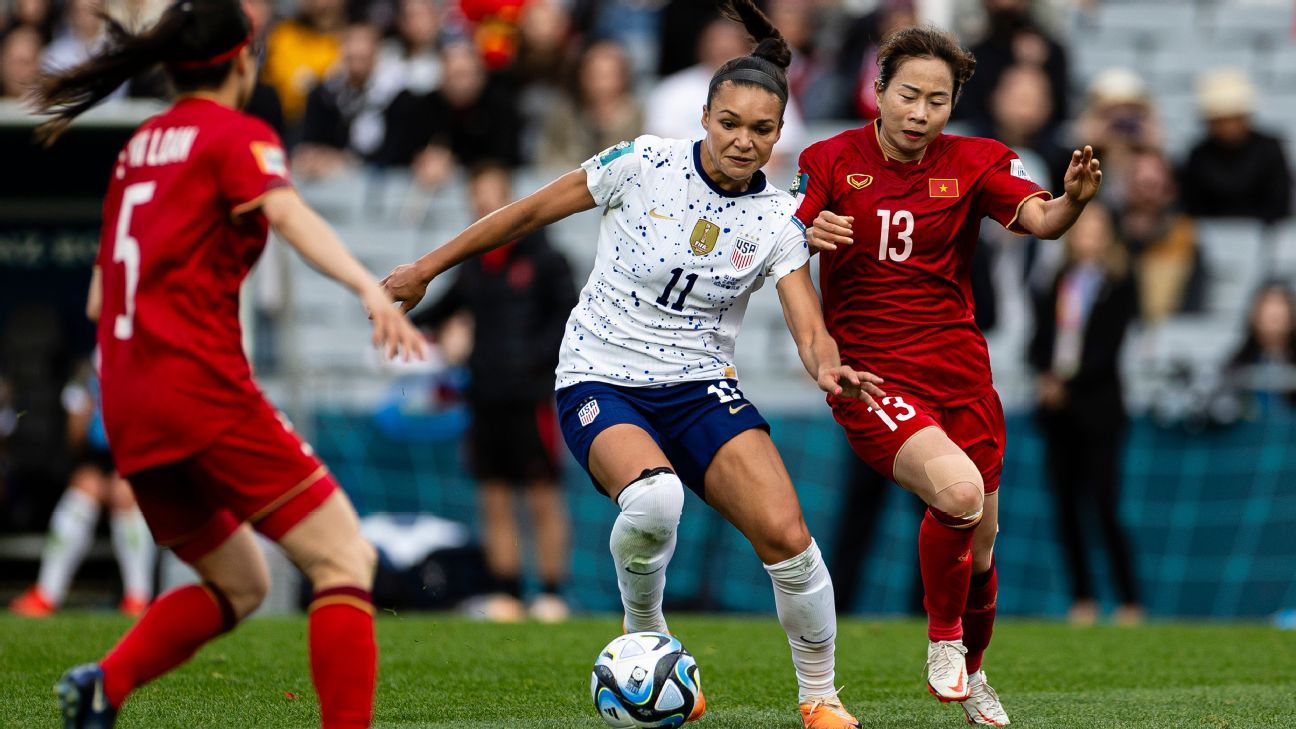 USWNT defeats Vietnam to open the 2023 Women's World Cup : NPR