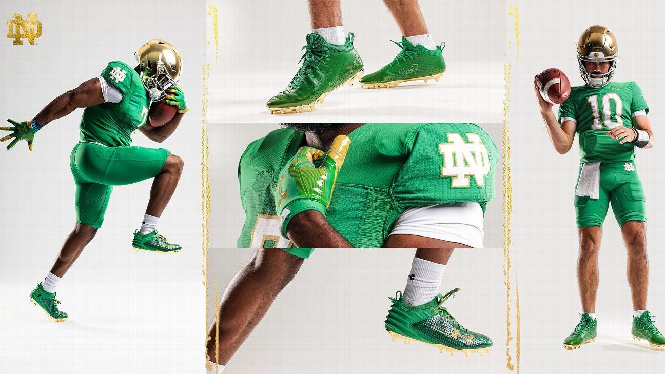 "Show me the green jerseys" Notre Dame channels 'Jerry Maguire' for
