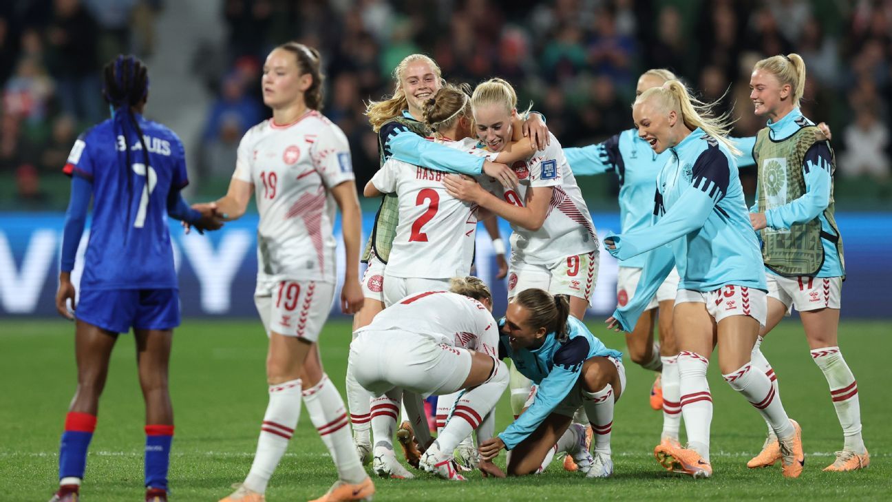 FIFA Women's World Cup Denmark defeats Haiti, advances to play Matildas ...