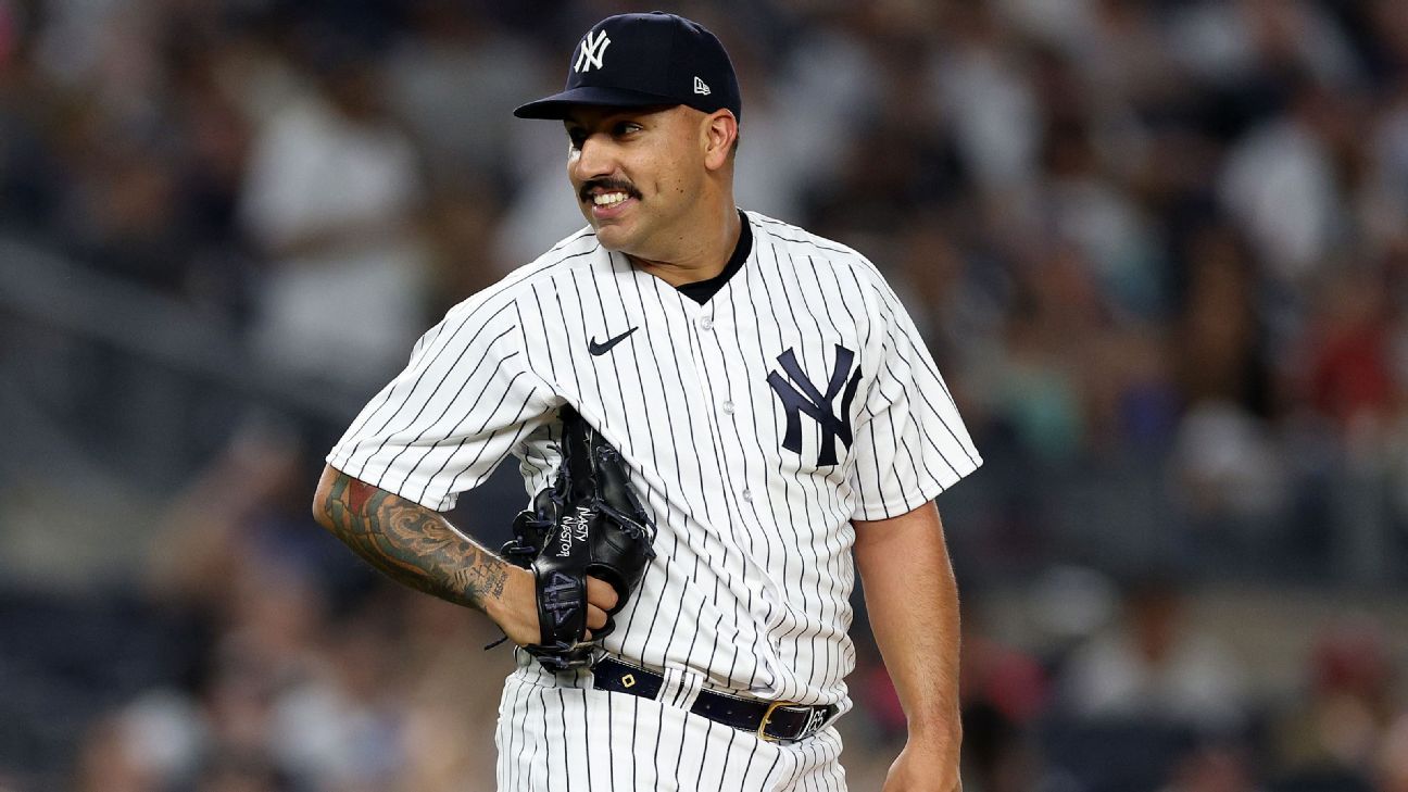 Yankees place LHP Nestor Cortes on IL with bum shoulder