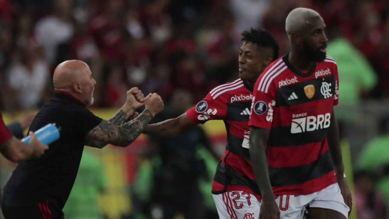 Flamengo se impuso ante Olimpia en el partido de ida de octavos - ESPN