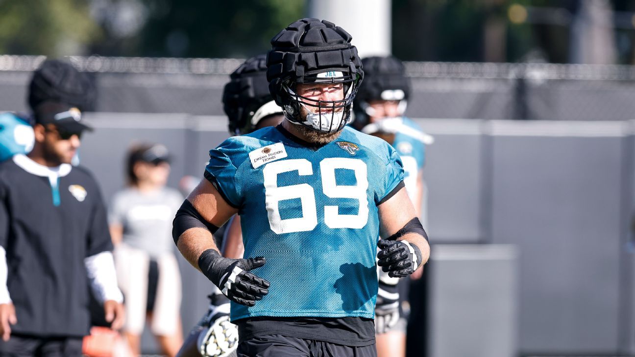 Jaguars Re-Sign Offensive Lineman Tyler Shatley