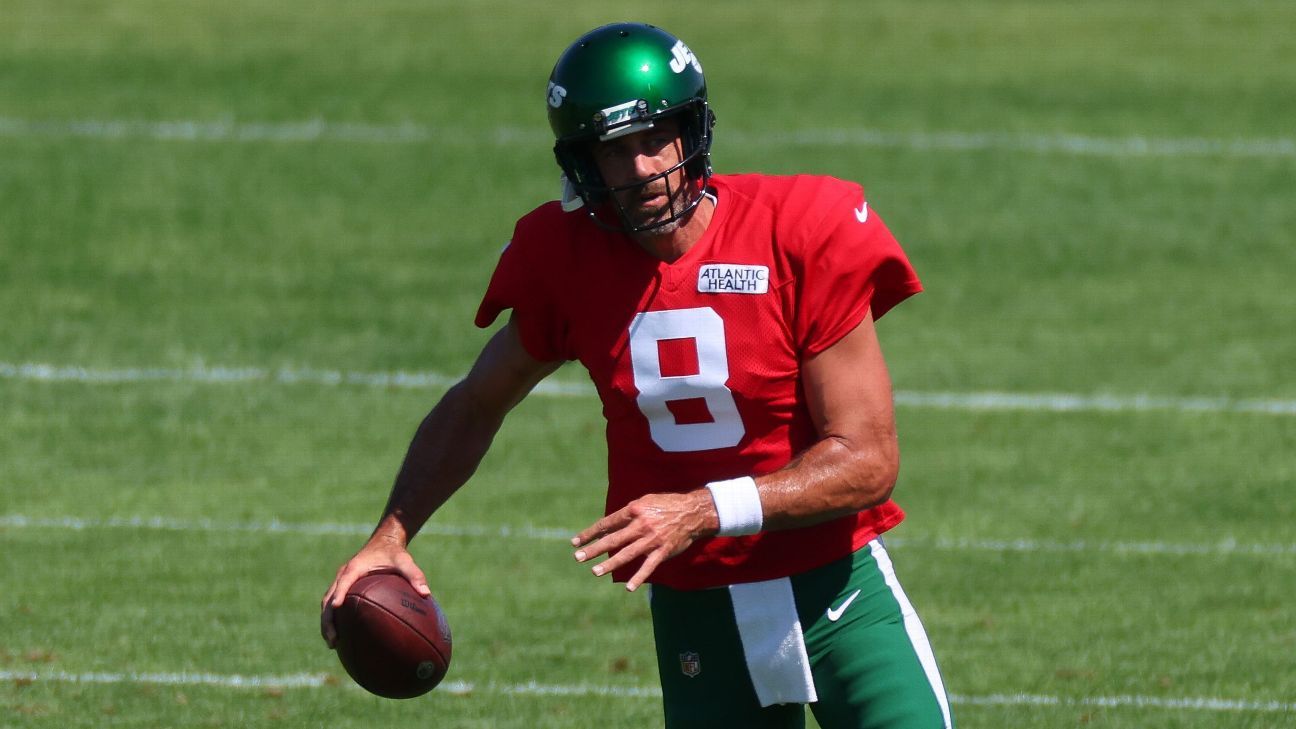 NY Jets training camp 2023 photos as Aaron Rodgers, players practice