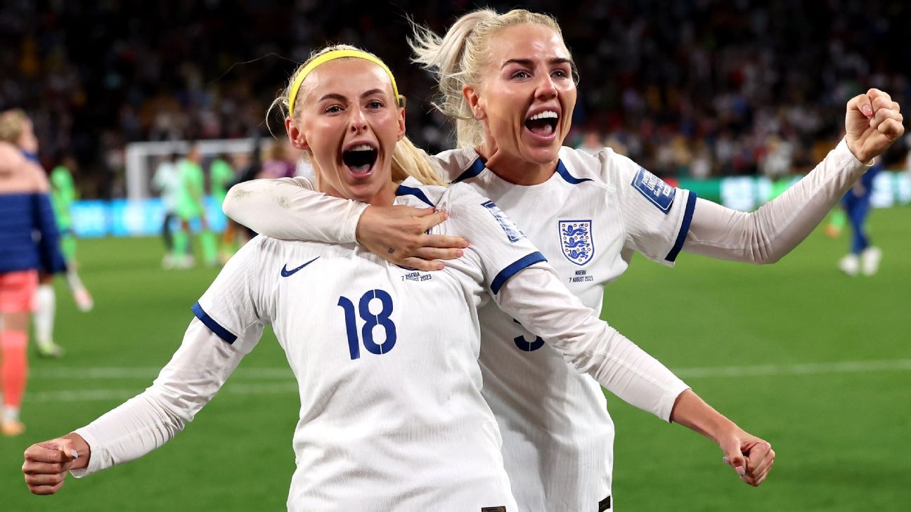 A step too far. Lauren James shown a red card in England's Women's World  Cup win over Nigeria