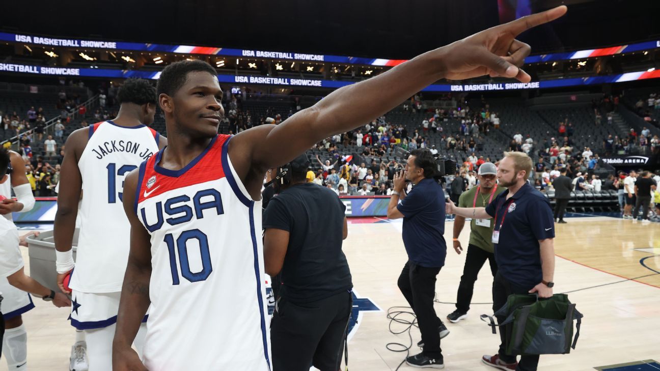 Team USA flashes potential in rout of Puerto Rico ahead of WC ESPN