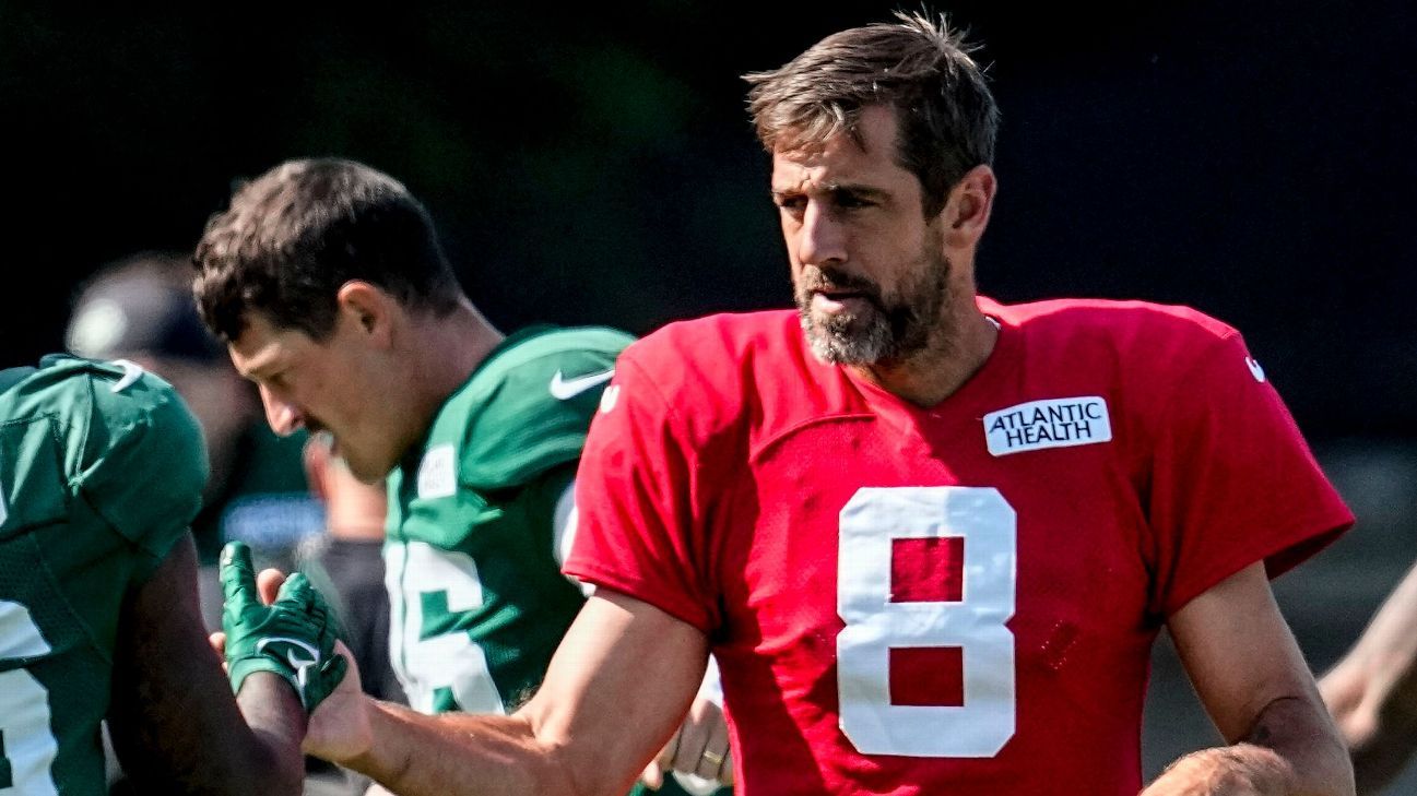 Jets sense frustration from Aaron Rodgers, offense after spotty