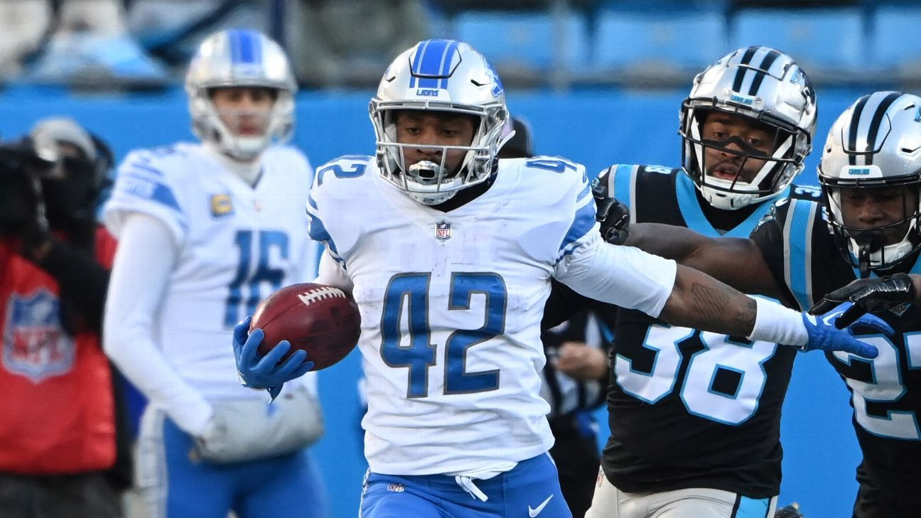 Detroit Lions RB Announces Surprise Retirement at 27 Years Old