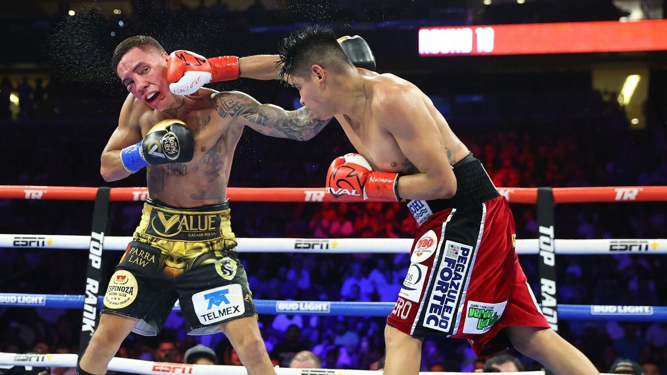 Emanuel Navarrete Successfully Defends WBO Title against Oscar Valdez with Impressive Slugfest