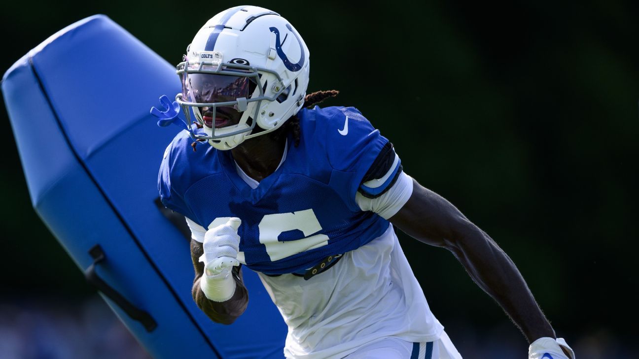 Colts WR Ashton Dulin out for season with torn ACL