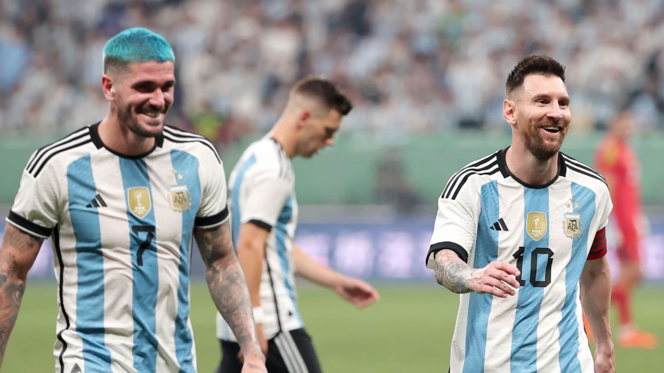 argentina football team messi