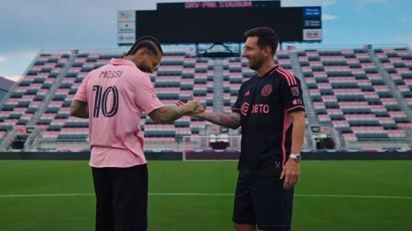 Which artists will perform at Lionel Messi's Inter Miami